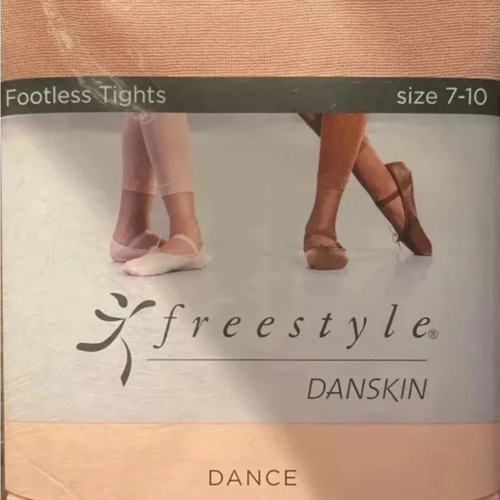 - Danskin Dance Freestyle Footless Tights -Pink
